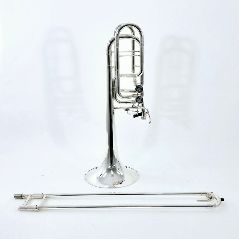 Jupiter Model JTB1180S Dual Rotor Bass Trombone SN DB03272 EXCELLENT- for sale at BrassAndWinds.com