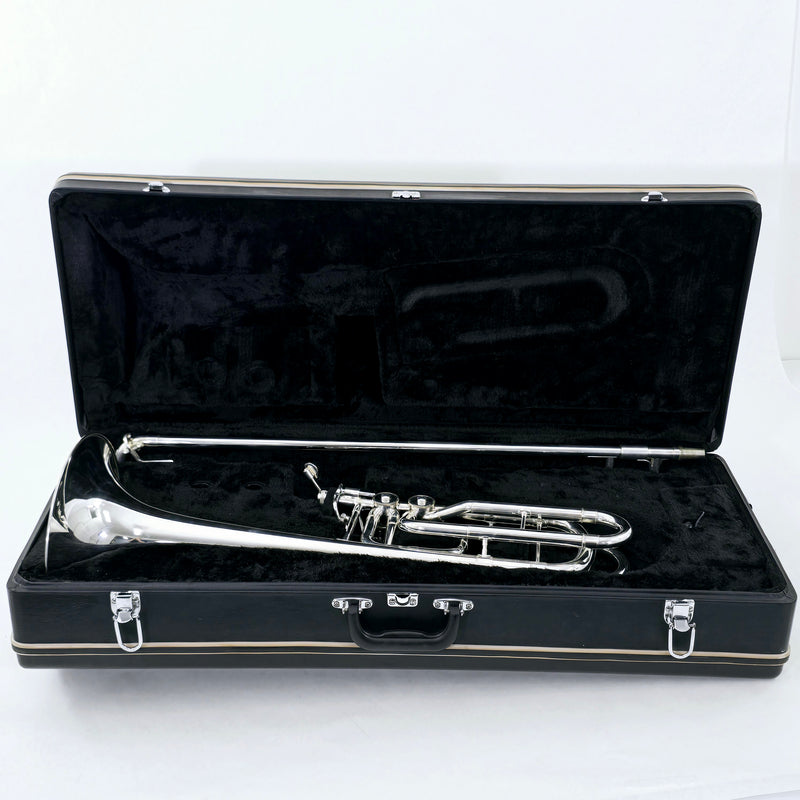 Jupiter Model JTB1180S Dual Rotor Bass Trombone SN DB03272 EXCELLENT- for sale at BrassAndWinds.com