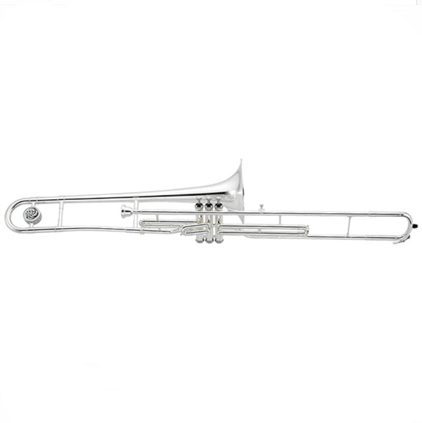 Jupiter Model JTB700VSQ Valve Bb Trombone in Silver Plate BRAND NEW- for sale at BrassAndWinds.com