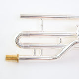 Jupiter Model JTB700VSQ Valve Bb Trombone in Silver Plate MINT CONDITION- for sale at BrassAndWinds.com