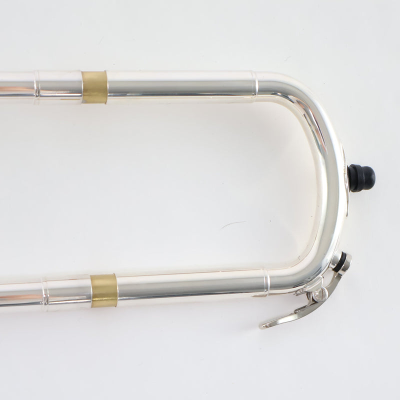 Jupiter Model JTB700VSQ Valve Bb Trombone in Silver Plate MINT CONDITION- for sale at BrassAndWinds.com