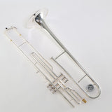 Jupiter Model JTB700VSQ Valve Bb Trombone in Silver Plate MINT CONDITION- for sale at BrassAndWinds.com