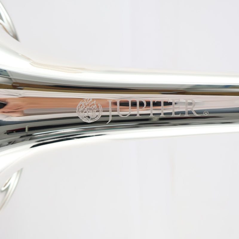 Jupiter Model JTB700VSQ Valve Bb Trombone in Silver Plate MINT CONDITION- for sale at BrassAndWinds.com