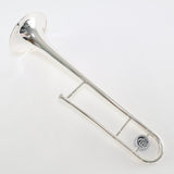 Jupiter Model JTB700VSQ Valve Bb Trombone in Silver Plate MINT CONDITION- for sale at BrassAndWinds.com