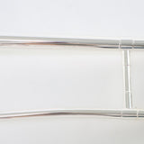 Jupiter Model JTB700VSQ Valve Bb Trombone in Silver Plate MINT CONDITION- for sale at BrassAndWinds.com