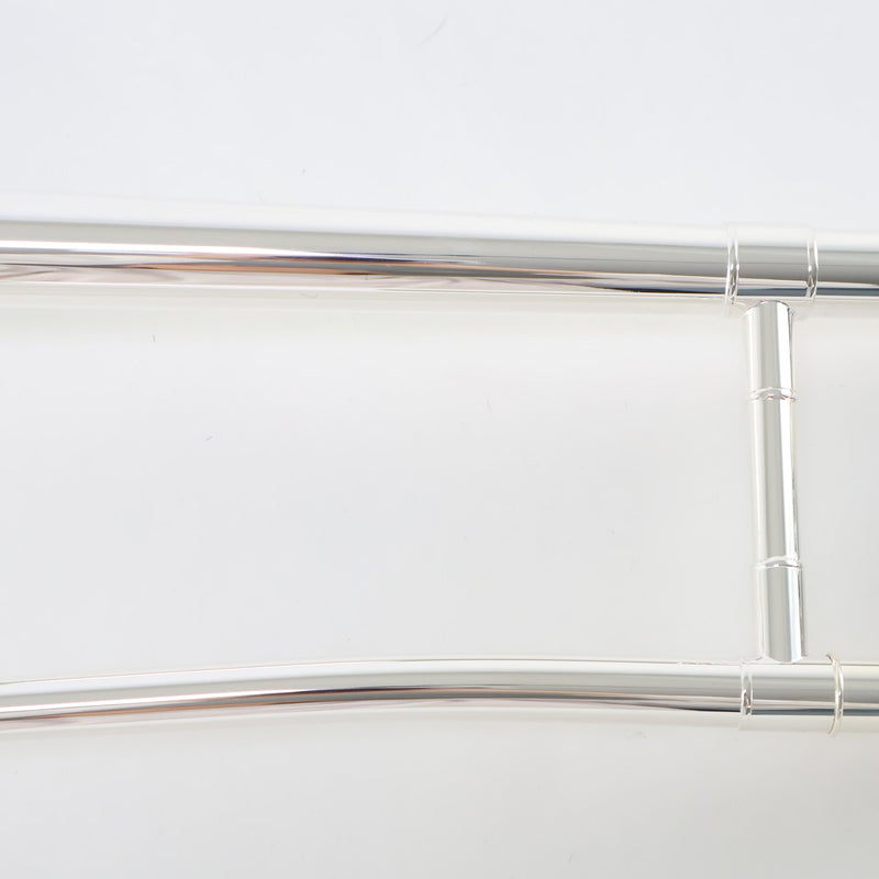 Jupiter Model JTB700VSQ Valve Bb Trombone in Silver Plate MINT CONDITION- for sale at BrassAndWinds.com