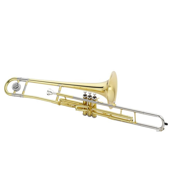 Jupiter Model JTB720VQ Valve C Trombone in Lacquer BRAND NEW- for sale at BrassAndWinds.com