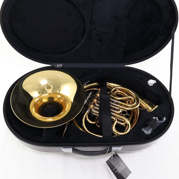 Jupiter XO Model 1650D Geyer Wrap Professional French Horn SN DC04262 SUPERB- for sale at BrassAndWinds.com