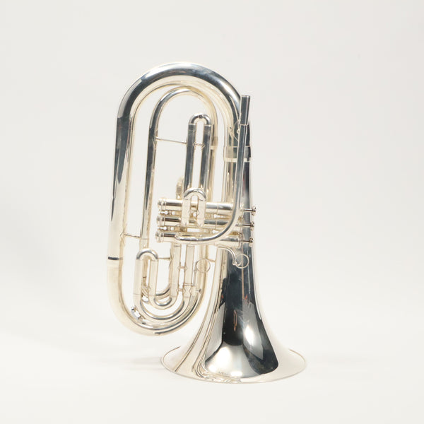 King Model 1127SP 'Ultimate' Professional Marching Baritone SN 657861 EXCELLENT- for sale at BrassAndWinds.com