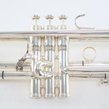 King Model 2055T 'Silver Flair' Intermediate Bb Trumpet SN 657758 OPEN BOX- for sale at BrassAndWinds.com