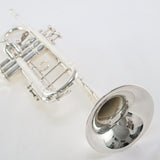 King Model 2055T 'Silver Flair' Intermediate Bb Trumpet SN 658643 OPEN BOX- for sale at BrassAndWinds.com