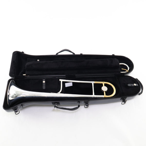 King Model 2BSGX 'Silversonic' Trombone with Solid Silver Bell MINT CONDITION- for sale at BrassAndWinds.com