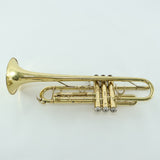 King Model K10 Professional Marching Bb Trumpet SN 429825 EXCELLENT- for sale at BrassAndWinds.com