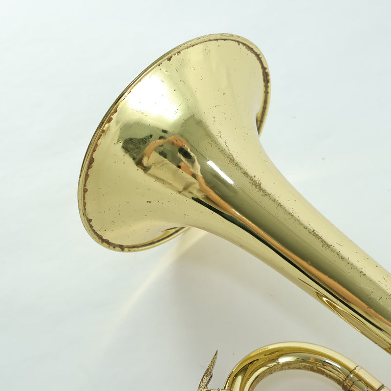 King Model K10 Professional Marching Bb Trumpet SN 429825 EXCELLENT- for sale at BrassAndWinds.com