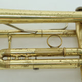 King Model K10 Professional Marching Bb Trumpet SN 429825 EXCELLENT- for sale at BrassAndWinds.com