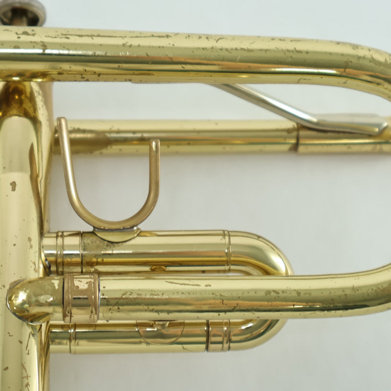 King Model K10 Professional Marching Bb Trumpet SN 429825 EXCELLENT- for sale at BrassAndWinds.com