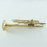 King Model K10 Professional Marching Bb Trumpet SN 429825 EXCELLENT- for sale at BrassAndWinds.com