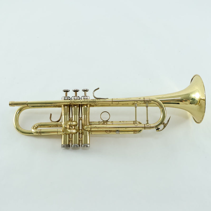 King Model K10 Professional Marching Bb Trumpet SN 429825 EXCELLENT- for sale at BrassAndWinds.com