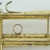 King Model K10 Professional Marching Bb Trumpet SN 429825 EXCELLENT- for sale at BrassAndWinds.com