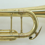 King Model K10 Professional Marching Bb Trumpet SN 429825 EXCELLENT- for sale at BrassAndWinds.com