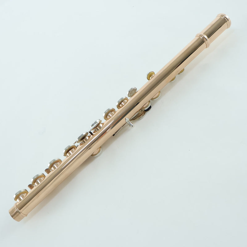 Lillian Burkart 14k Solid Rose Gold Handmade Flute SN 372 SUBLIME- for sale at BrassAndWinds.com