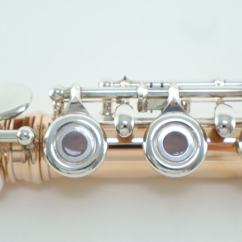 Lillian Burkart 14k Solid Rose Gold Handmade Flute SN 372 SUBLIME- for sale at BrassAndWinds.com