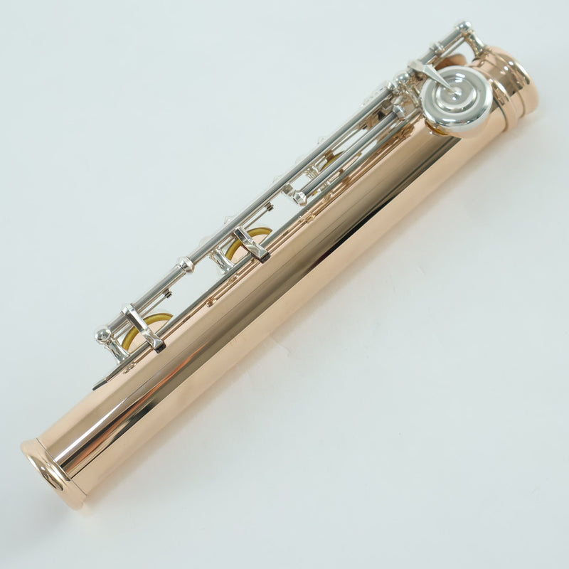 Lillian Burkart 14k Solid Rose Gold Handmade Flute SN 372 SUBLIME- for sale at BrassAndWinds.com