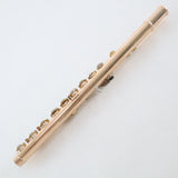 Lillian Burkart 19.5k Solid Gold Handmade Flute SN 331 EXQUISITE- for sale at BrassAndWinds.com