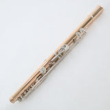 Lillian Burkart 19.5k Solid Gold Handmade Flute SN 331 EXQUISITE- for sale at BrassAndWinds.com