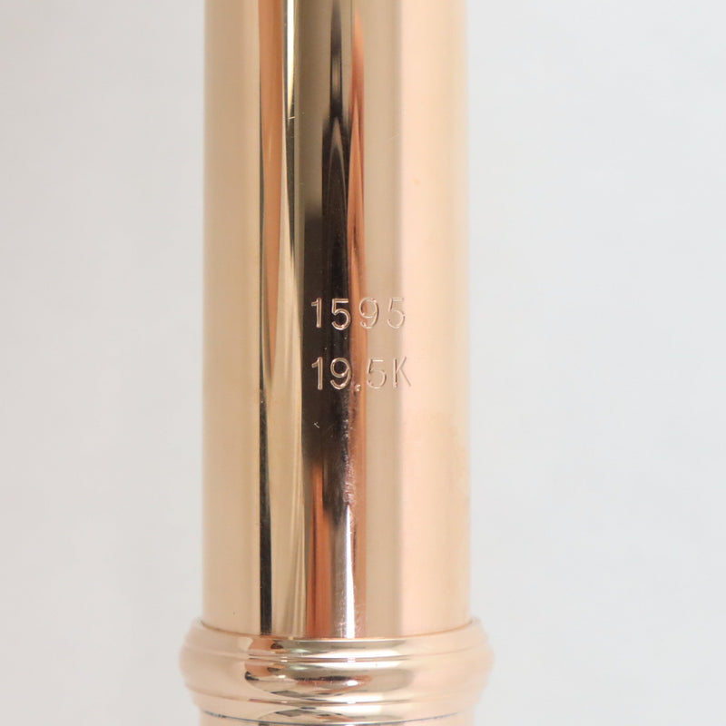 Lillian Burkart 19.5k Solid Gold Handmade Flute SN 331 EXQUISITE- for sale at BrassAndWinds.com