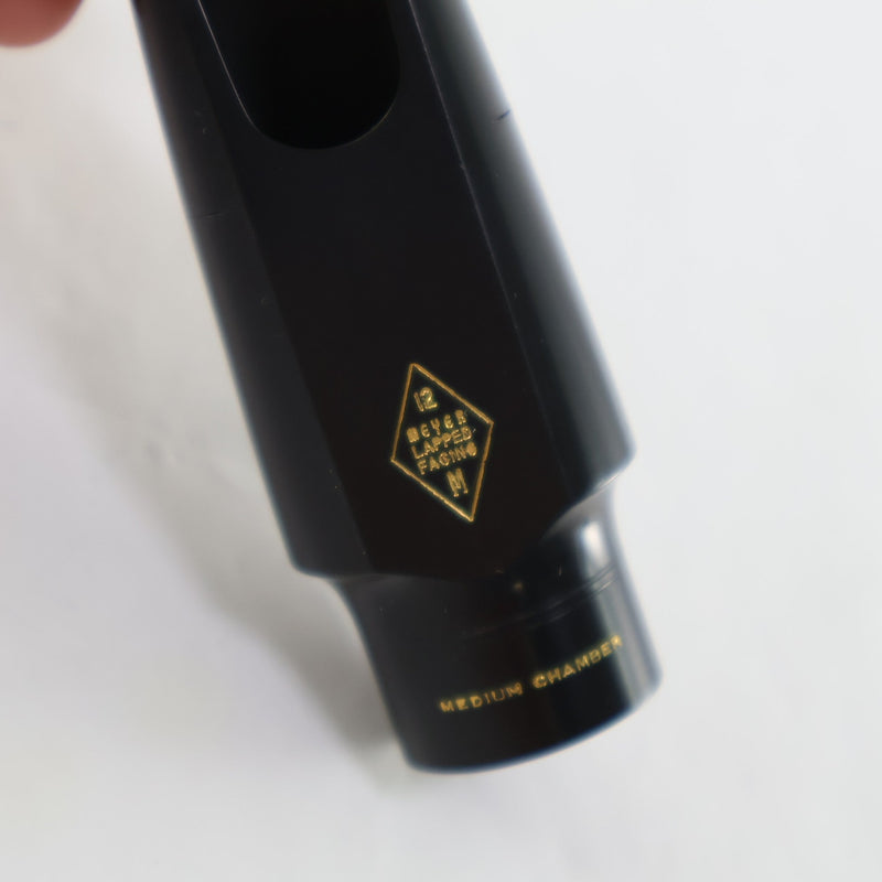 Meyer Hard Rubber 12 Alto Saxophone Mouthpiece BRAND NEW- for sale at BrassAndWinds.com