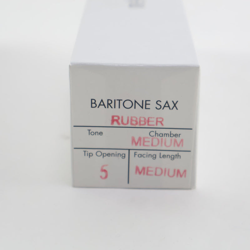 Meyer Hard Rubber 5 Baritone Saxophone Mouthpiece BRAND NEW- for sale at BrassAndWinds.com