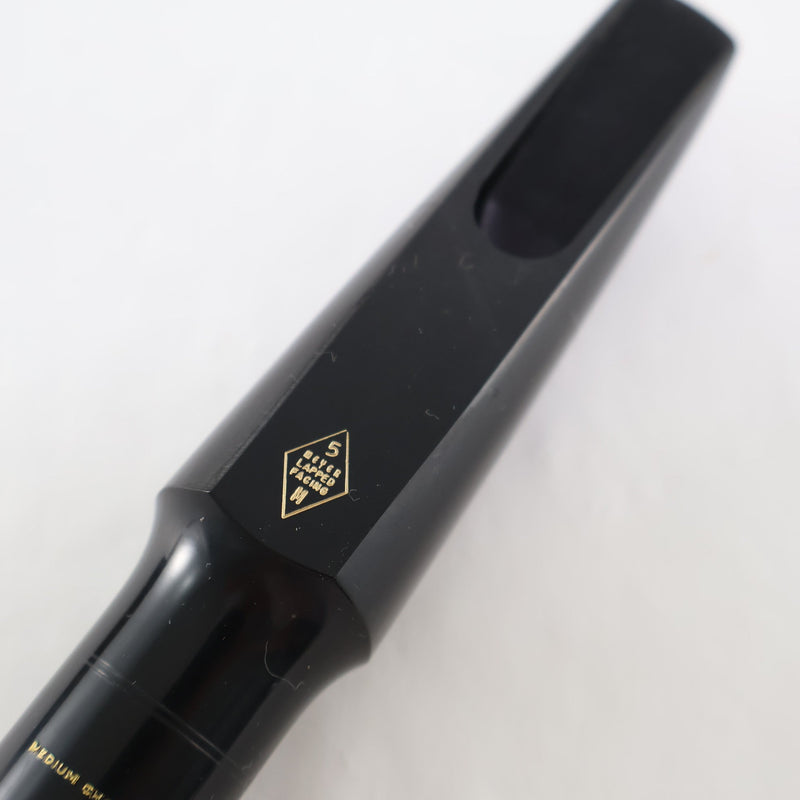 Meyer Hard Rubber 5 Baritone Saxophone Mouthpiece BRAND NEW- for sale at BrassAndWinds.com