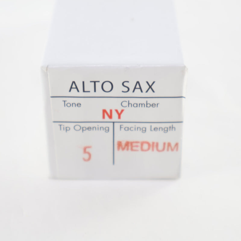 Meyer Hard Rubber 5 'New York' Alto Saxophone Mouthpiece BRAND NEW- for sale at BrassAndWinds.com