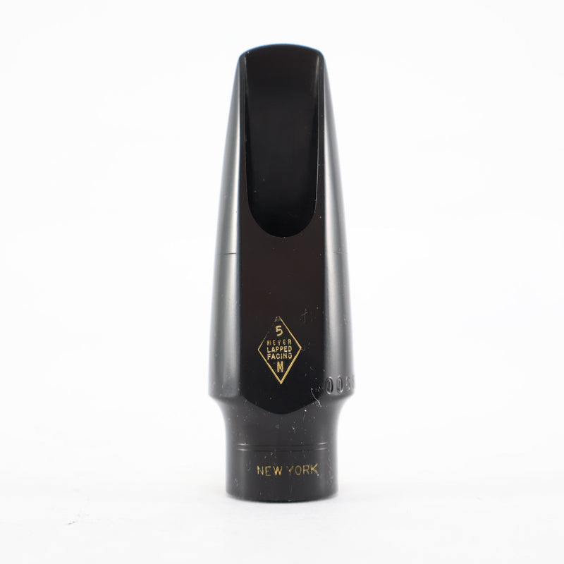 Meyer Hard Rubber 5 'New York' Alto Saxophone Mouthpiece BRAND NEW- for sale at BrassAndWinds.com