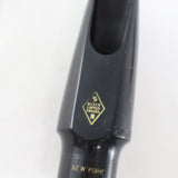 Meyer Hard Rubber 5 'New York' Alto Saxophone Mouthpiece BRAND NEW- for sale at BrassAndWinds.com