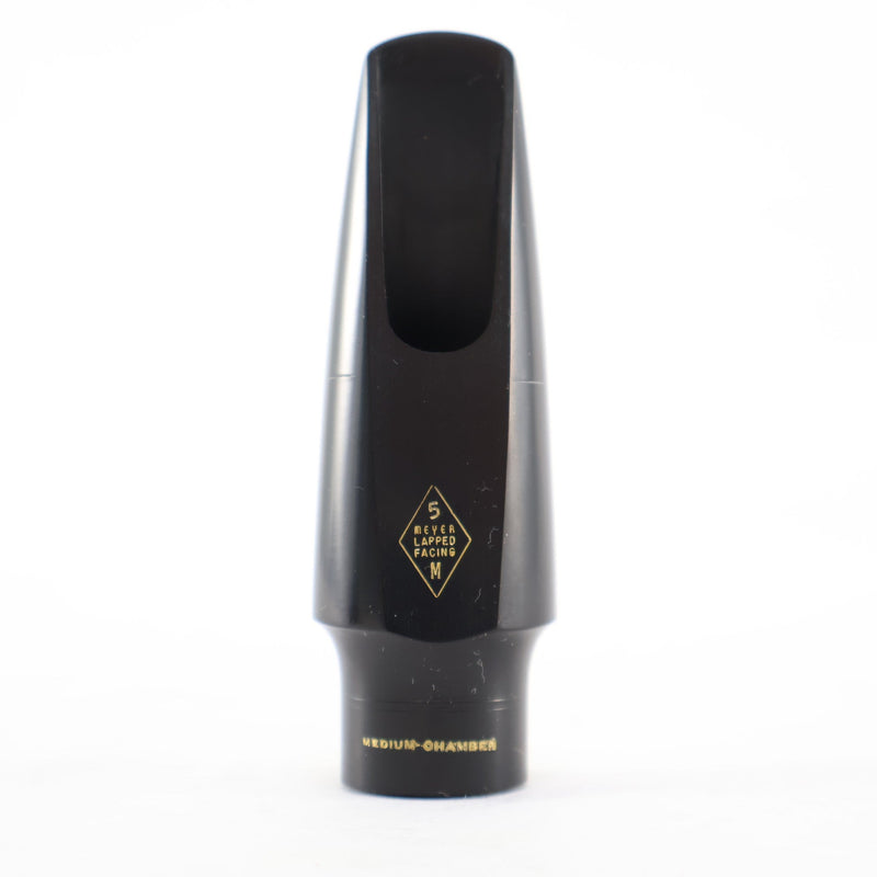 Meyer Hard Rubber 5 'Richie Cole' Model Alto Saxophone Mouthpiece BRAND NEW- for sale at BrassAndWinds.com