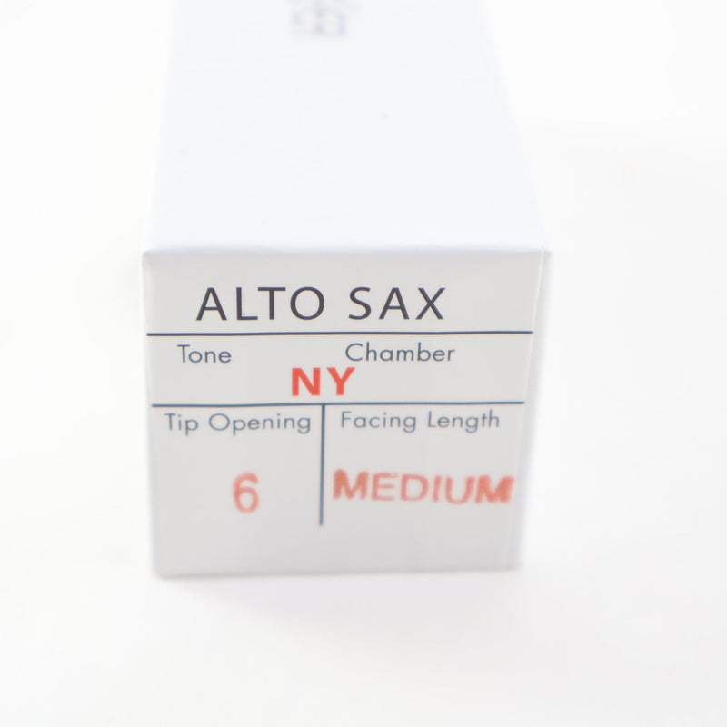 Meyer Hard Rubber 6 'New York' Alto Saxophone Mouthpiece BRAND NEW- for sale at BrassAndWinds.com