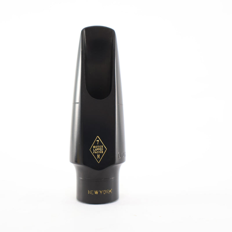 Meyer Hard Rubber 7 'New York' Alto Saxophone Mouthpiece BRAND NEW- for sale at BrassAndWinds.com