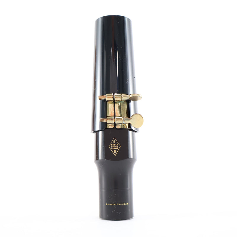 Meyer Hard Rubber 8 Baritone Saxophone Mouthpiece BRAND NEW- for sale at BrassAndWinds.com