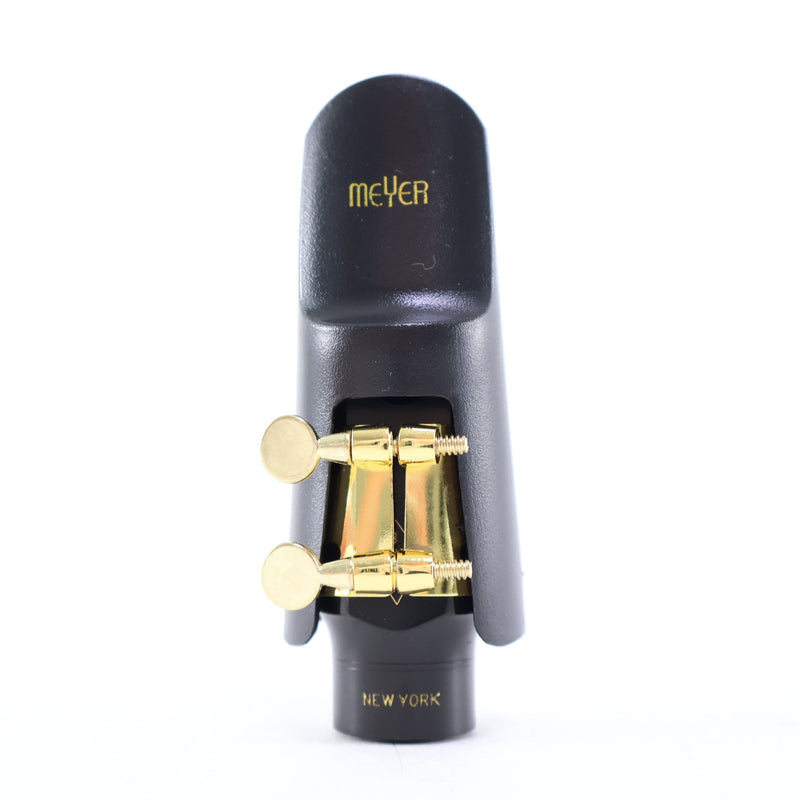 Meyer Hard Rubber 8 'New York' Alto Saxophone Mouthpiece BRAND NEW- for sale at BrassAndWinds.com