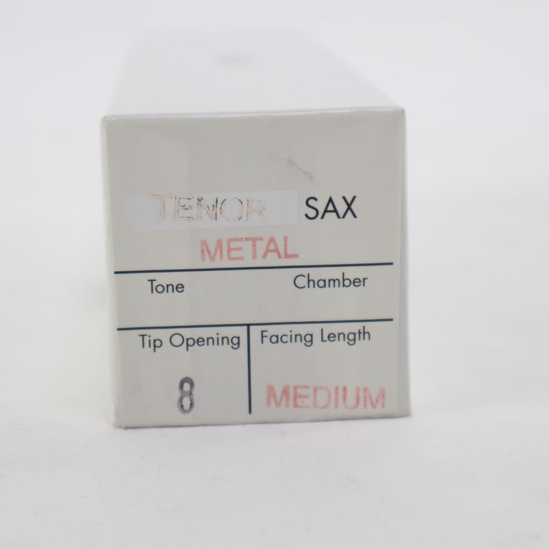 Meyer Metal 8 Tenor Saxophone Mouthpiece in Gold Plate BRAND NEW- for sale at BrassAndWinds.com