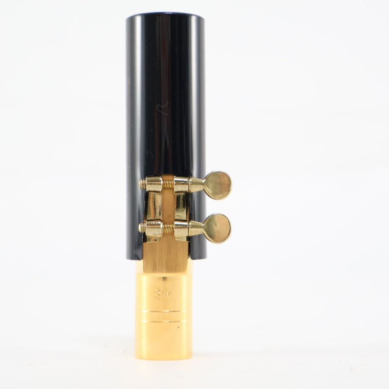 Meyer Metal 8 Tenor Saxophone Mouthpiece in Gold Plate BRAND NEW- for sale at BrassAndWinds.com