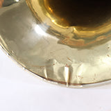 Miraphone Four Valve Oval Baritone Horn SN 6482 PLAYS AS IS- for sale at BrassAndWinds.com