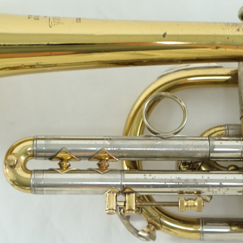 Mount Vernon Bach Stradivarius Model 37 Professional Cornet SN 20982 NICE