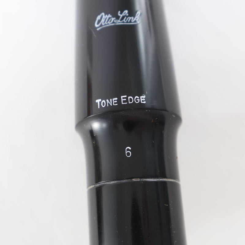 Otto Link Hard Rubber 6 Baritone Saxophone Mouthpiece BRAND NEW- for sale at BrassAndWinds.com