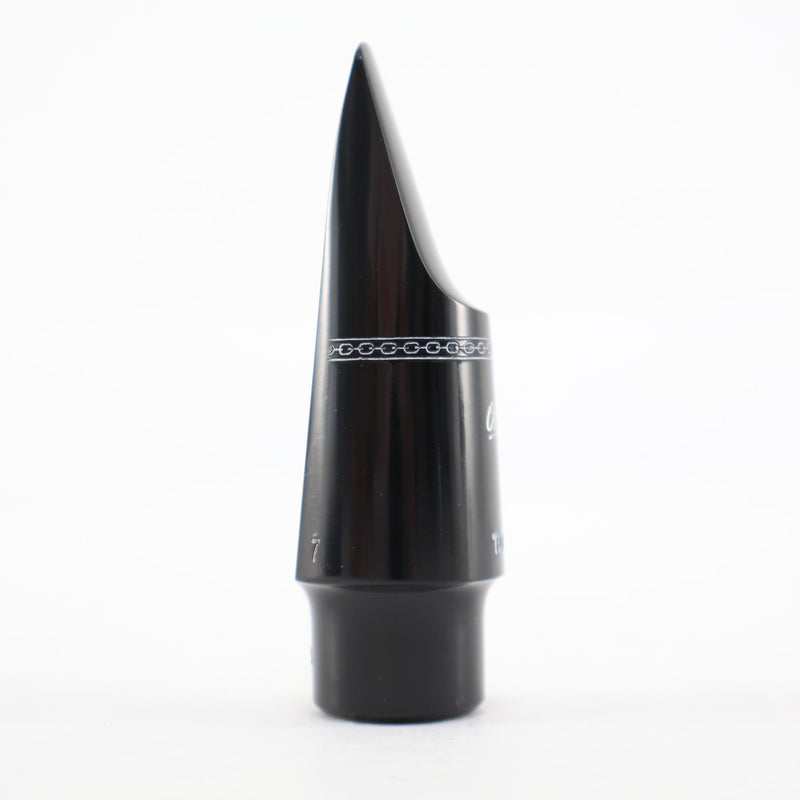 Otto Link Hard Rubber 7 Tone Edge Alto Saxophone Mouthpiece BRAND NEW- for sale at BrassAndWinds.com