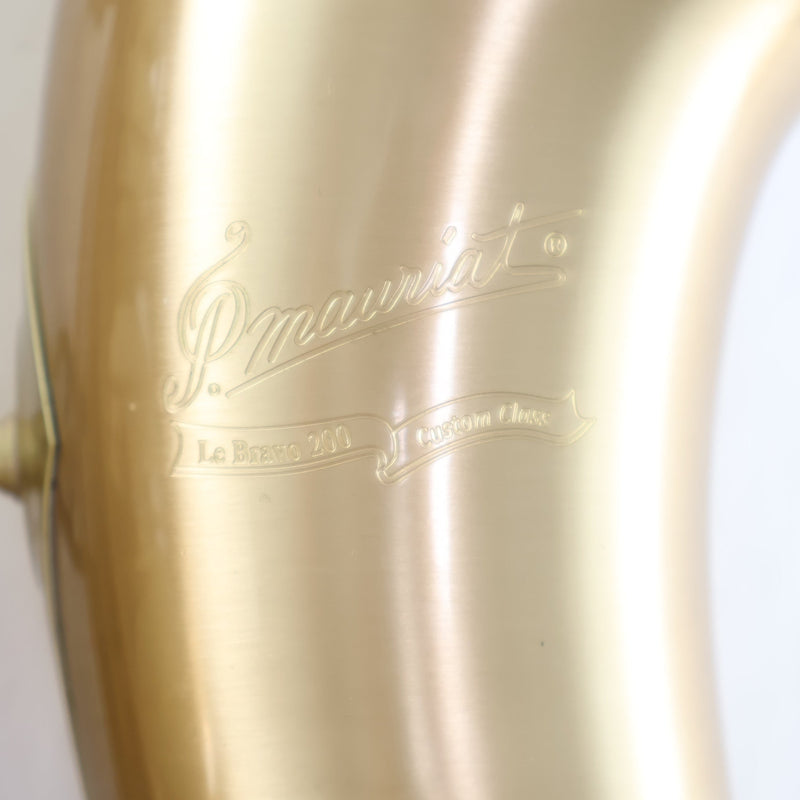 P. Mauriat Model 200 'Le Bravo' Professional Tenor Saxophone SN 0100422 EXCELLENT- for sale at BrassAndWinds.com