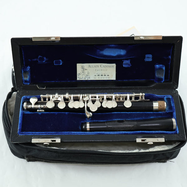 Powell Handmade Grenadilla Piccolo SN 11925 EXCELLENT- for sale at BrassAndWinds.com