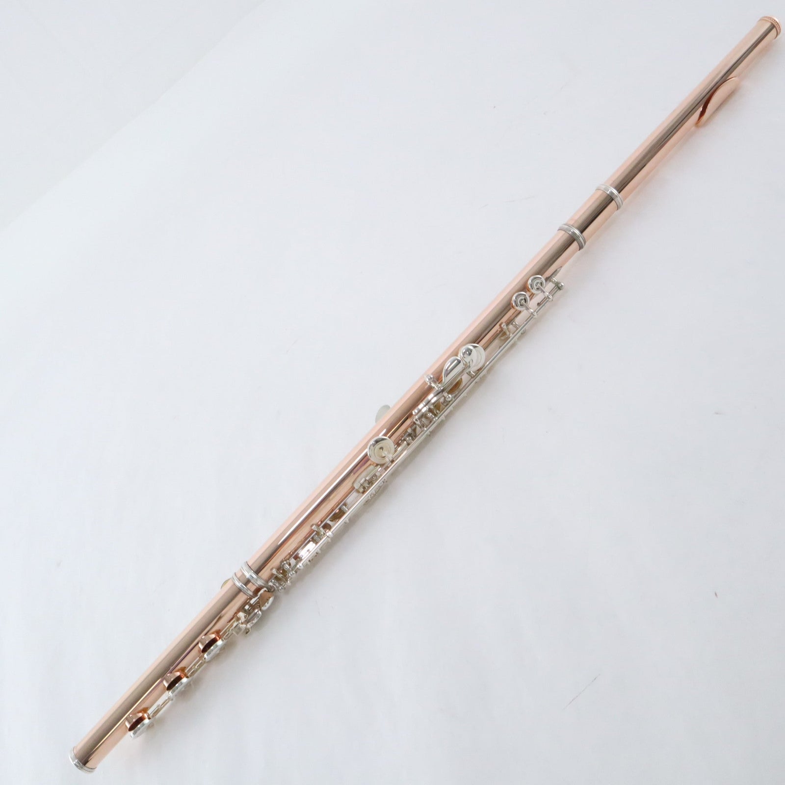 Prima Sankyo 10K Rose Gold Handmade Flute with B Foot / Offset G SN 22 –  The Mighty Quinn Brass and Winds